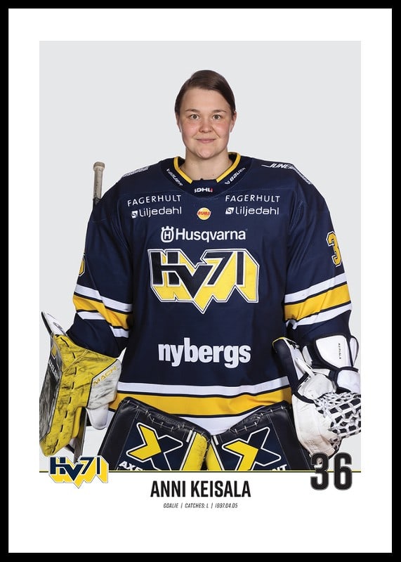 Annie Keisala #36 HV71 2023/2024-12