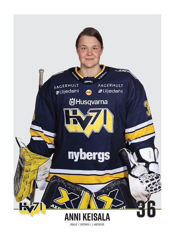 Poster Annie Keisala #36 HV71 2023/2024