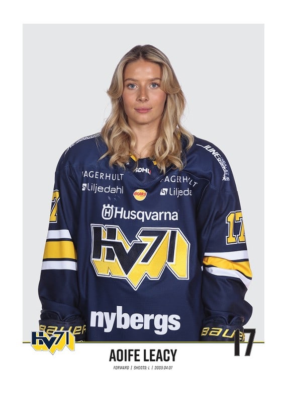 Poster Aoife Leacy #17 HV71 2023/2024