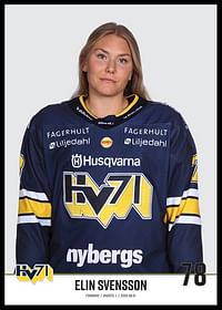 Elin Svensson #78 HV71 2023/2024 No2-2