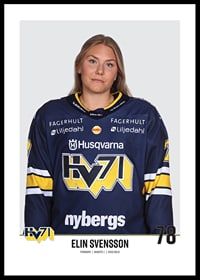 Elin Svensson #78 HV71 2023/2024 No2-0