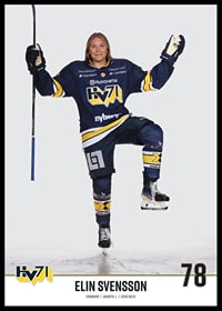 Elin Svensson #78 HV71 2023/2024 No1-2