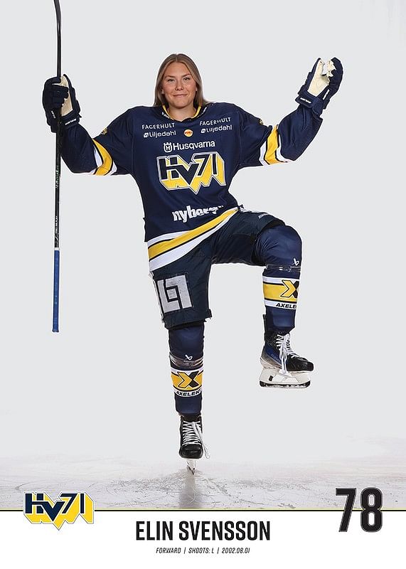 Elin Svensson #78 HV71 2023/2024 No1-12