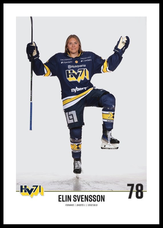 Elin Svensson #78 HV71 2023/2024 No1-12