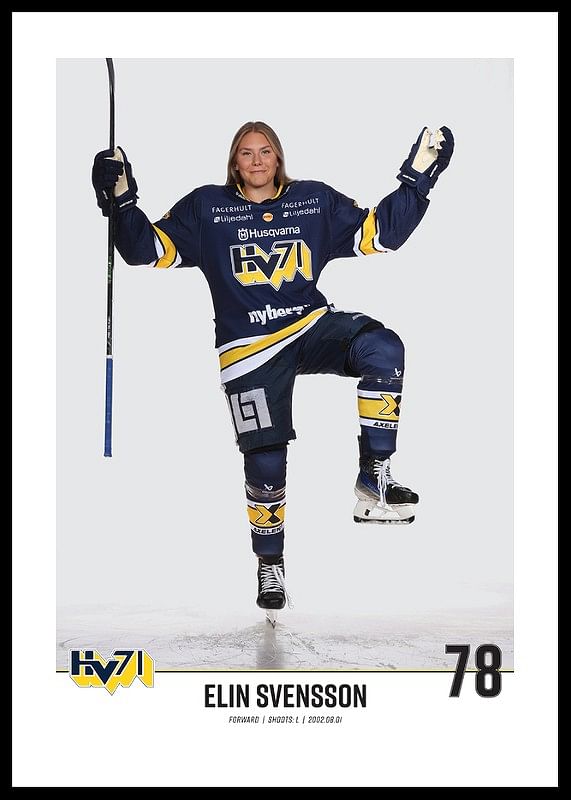 Elin Svensson #78 HV71 2023/2024 No1-12