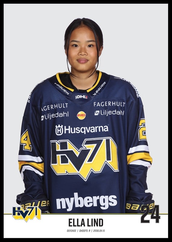 Ella Lind #24 HV71 2023/2024-12