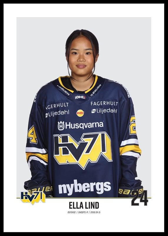 Ella Lind #24 HV71 2023/2024-12