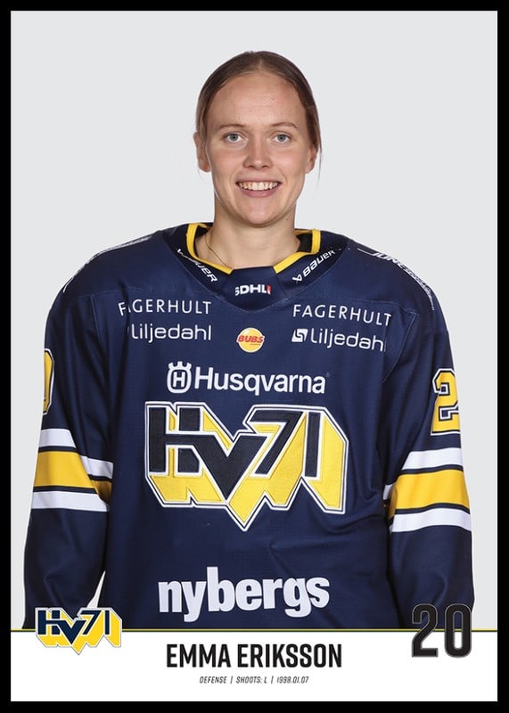 Emma Eriksson #20 HV71 2023/2024-12