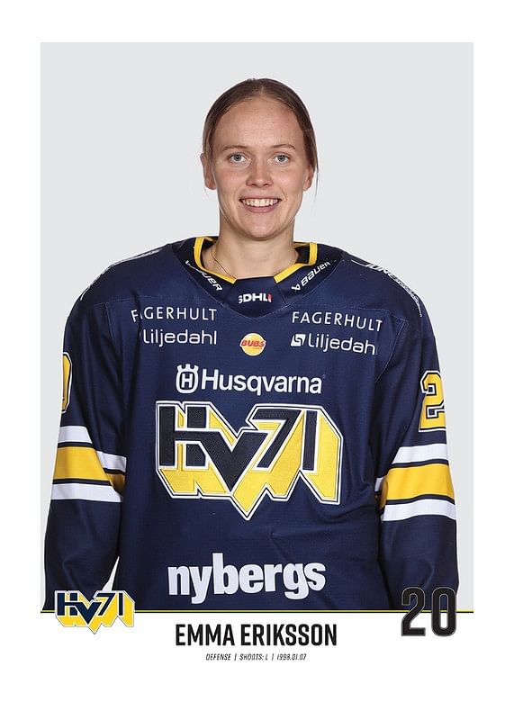 Emma Eriksson #20 HV71 2023/2024-12
