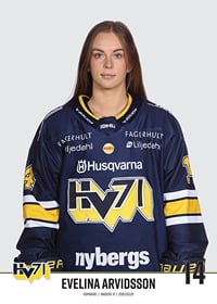Evelina Arvidsson #14 HV71 2023/2024-3
