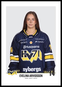 Evelina Arvidsson #14 HV71 2023/2024-0