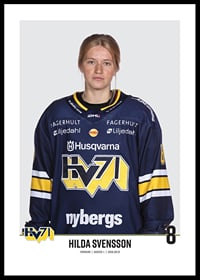 Hilda Svensson #8 HV71 2023/2024 No2-0