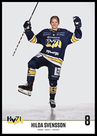 Hilda Svensson #8 HV71 2023/2024 No1-2