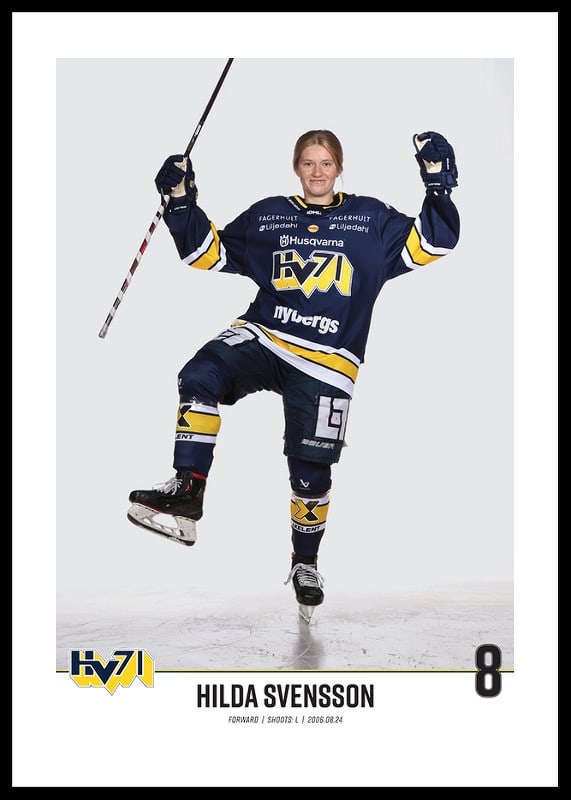 Hilda Svensson #8 HV71 2023/2024 No1-12
