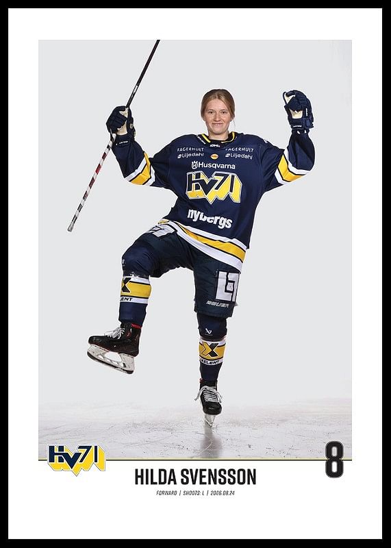 Hilda Svensson #8 HV71 2023/2024 No1-12