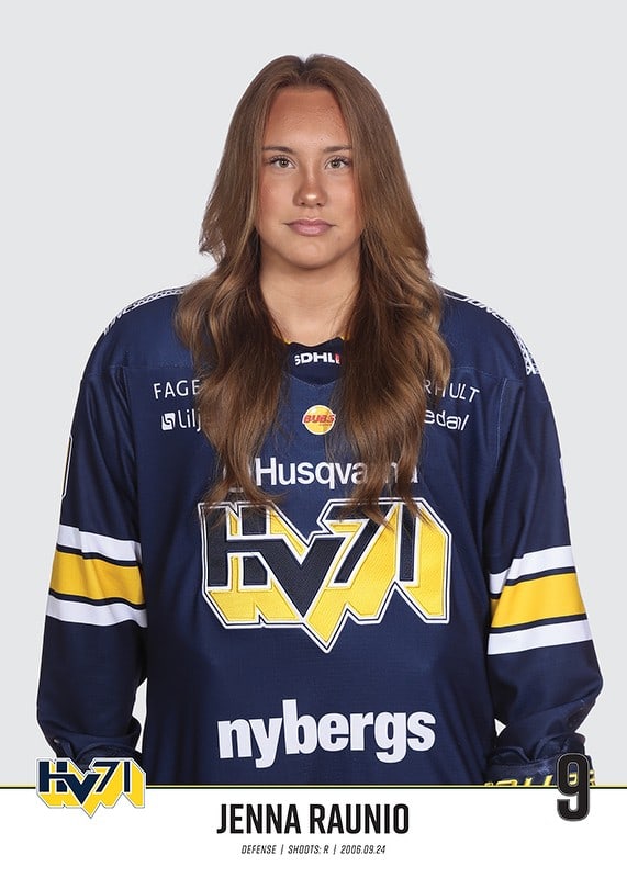 Jenna Raunio #9 HV71 2023/2024-12