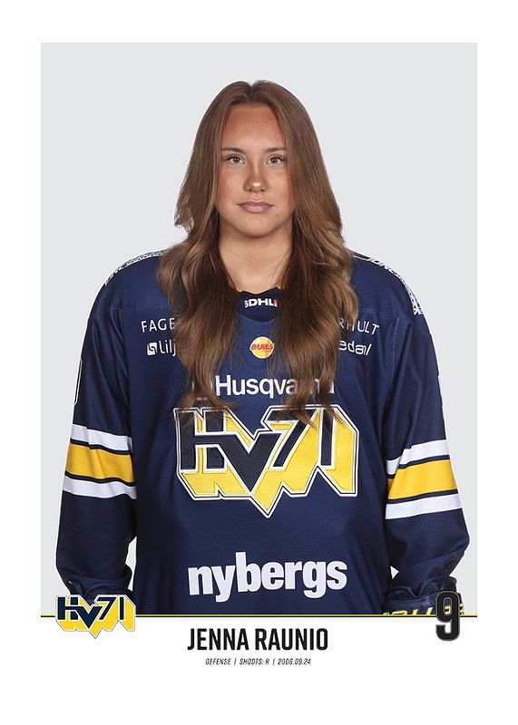 Jenna Raunio #9 HV71 2023/2024-12