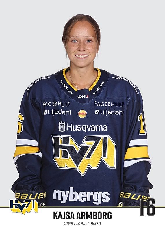 Kajsa Armborg #16 HV71 2023/2024 No2-12