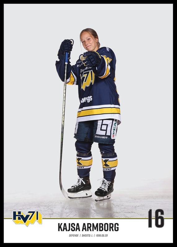 Kajsa Armborg #16 HV71 2023/2024 No1-12