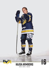 Kajsa Armborg #16 HV71 2023/2024 No1-3