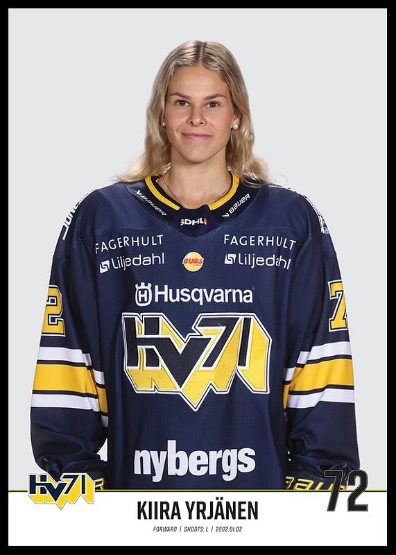 Kiira Yrjänen #72 HV71 2023/2024-12