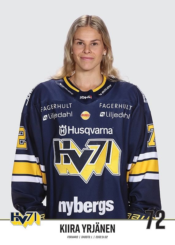 Kiira Yrjänen #72 HV71 2023/2024-12