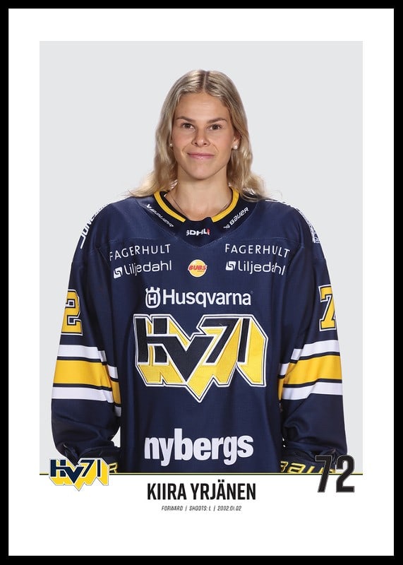 Kiira Yrjänen #72 HV71 2023/2024-12