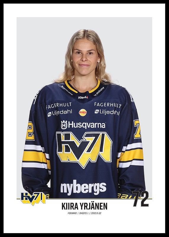 Kiira Yrjänen #72 HV71 2023/2024-12