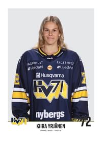 Kiira Yrjänen #72 HV71 2023/2024-1