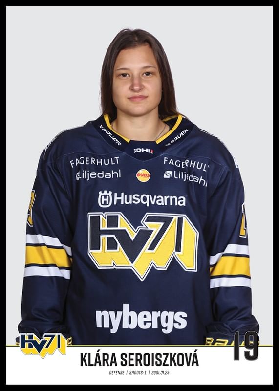 Klára Seroiszková #19 HV71 2023/2024-12