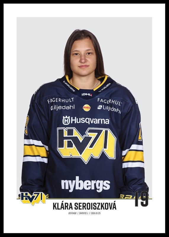 Klára Seroiszková #19 HV71 2023/2024-12
