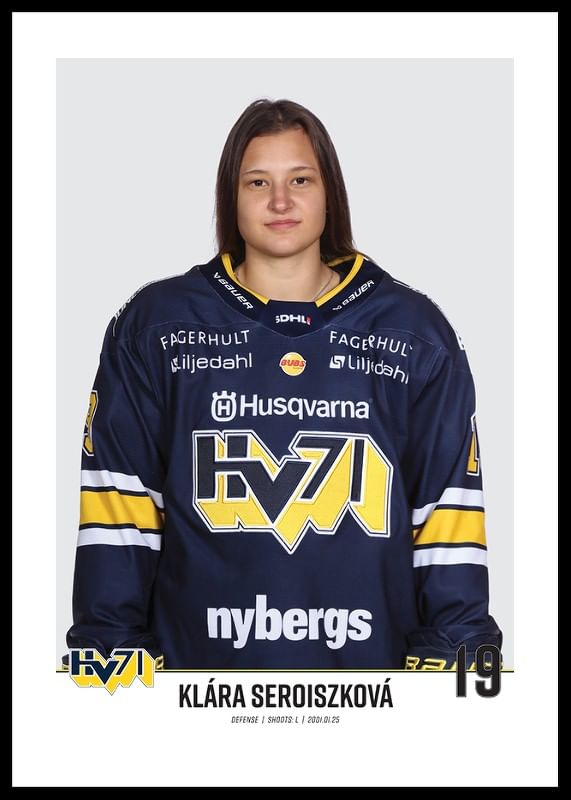 Klára Seroiszková #19 HV71 2023/2024-12