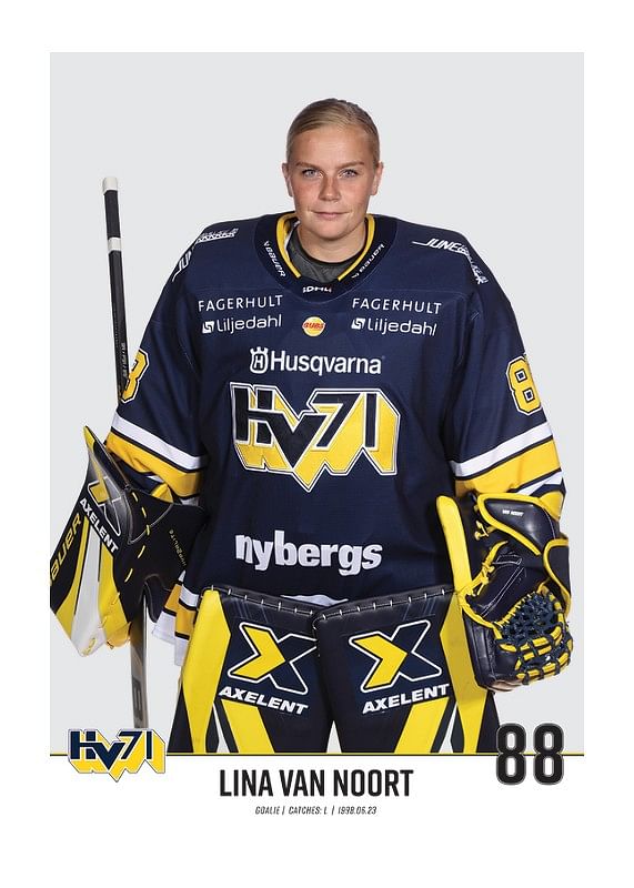Poster Lina von Noort #88 HV71 2023/2024