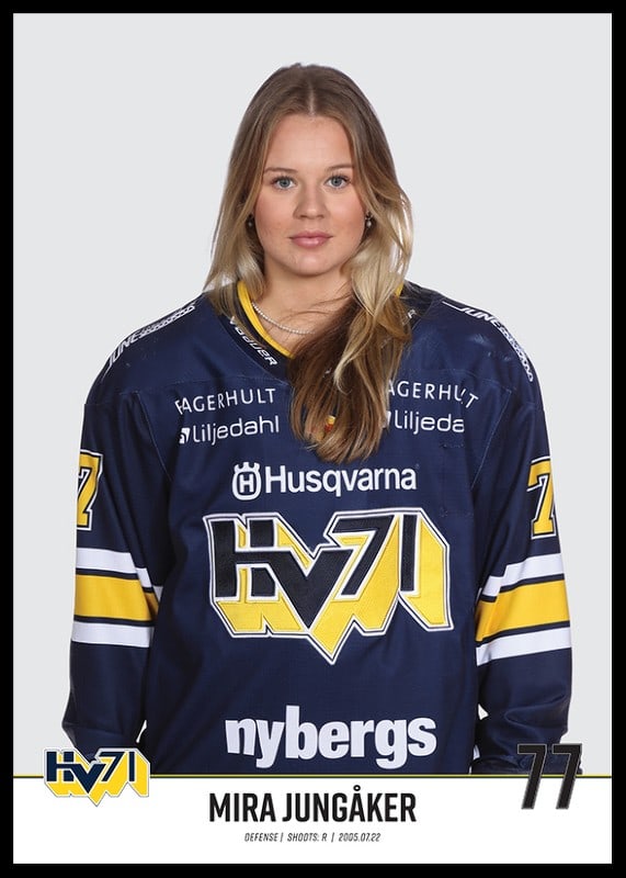 Mira Jungåker #77 HV71 2023/2024 No2-12