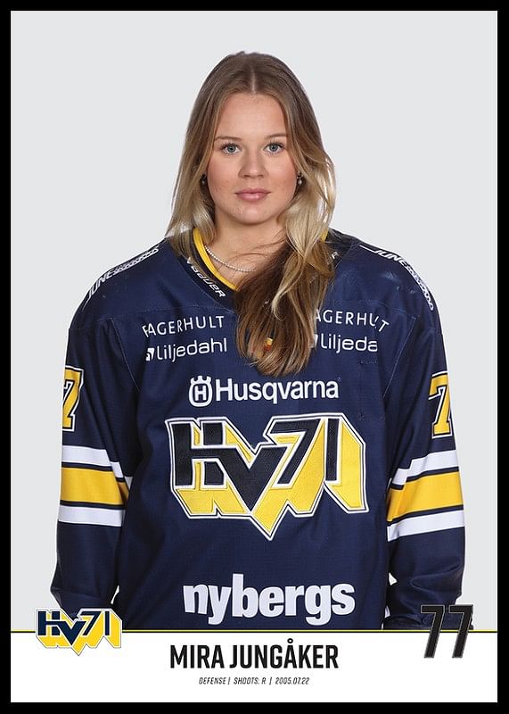 Mira Jungåker #77 HV71 2023/2024 No2-12