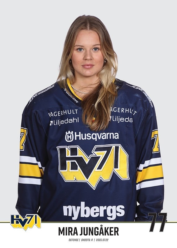 Mira Jungåker #77 HV71 2023/2024 No2-12