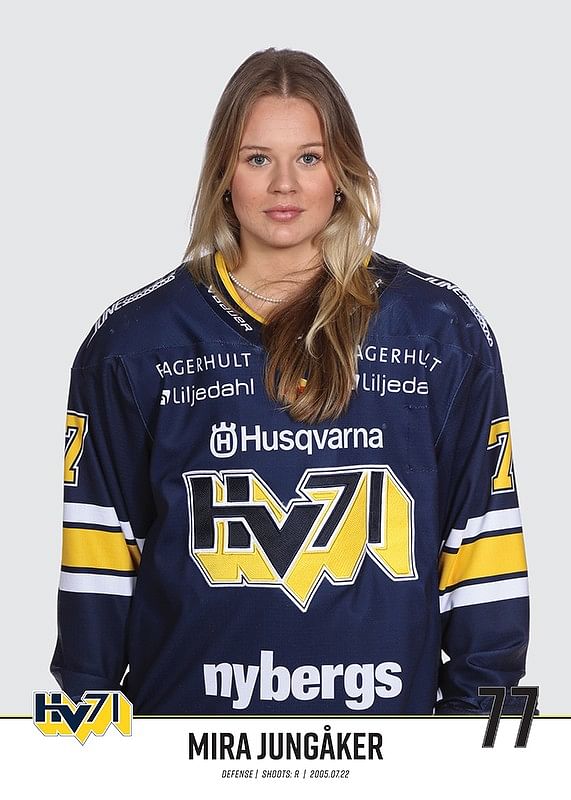 Mira Jungåker #77 HV71 2023/2024 No2-12