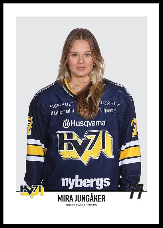 Mira Jungåker #77 HV71 2023/2024 No2-12