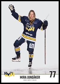 Mira Jungåker #77 HV71 2023/2024 No1-2