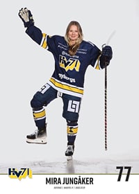 Mira Jungåker #77 HV71 2023/2024 No1-3