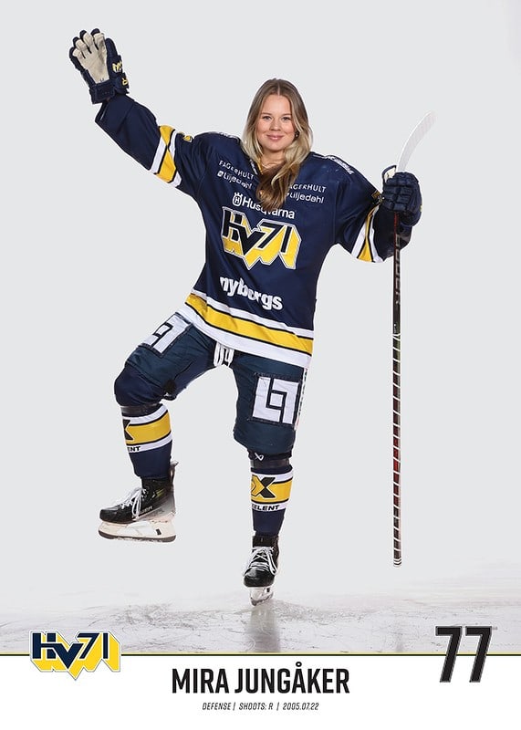 Mira Jungåker #77 HV71 2023/2024 No1-12