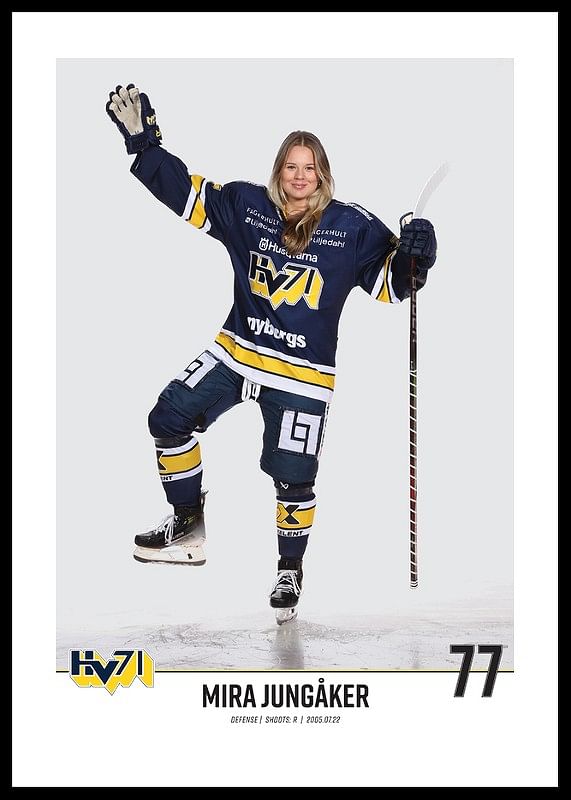Mira Jungåker #77 HV71 2023/2024 No1-12