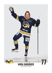 Mira Jungåker #77 HV71 2023/2024 No1-1