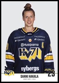 Sanni Hakala #23 HV71 2023/2024 No2-2