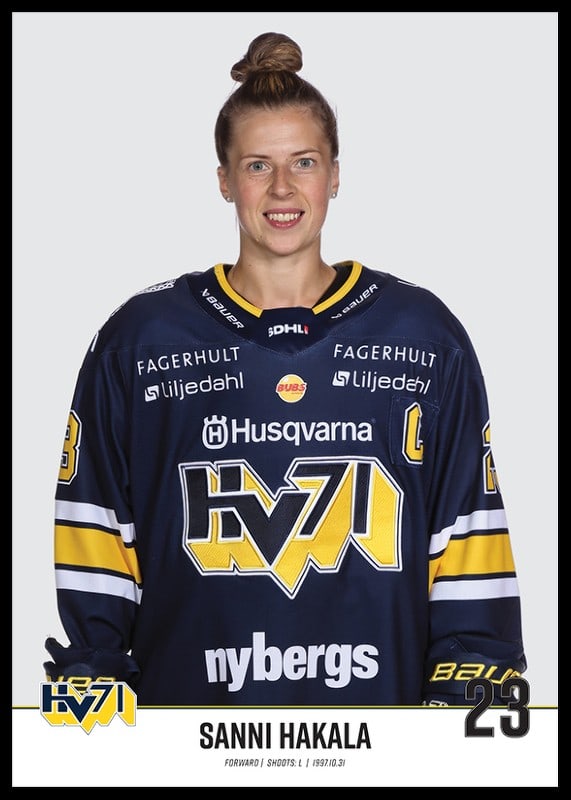 Sanni Hakala #23 HV71 2023/2024 No2-12