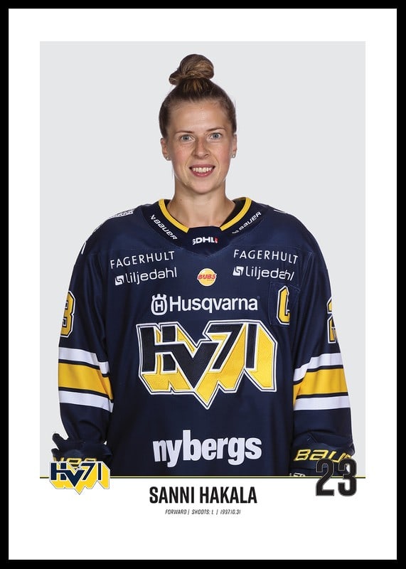 Sanni Hakala #23 HV71 2023/2024 No2-12