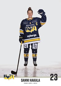 Sanni Hakala #23 HV71 2023/2024 No1-3