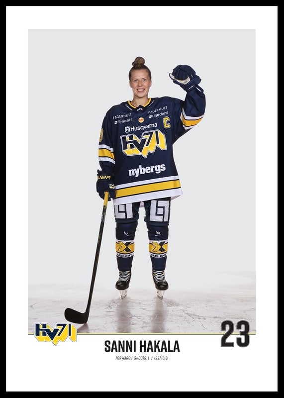 Sanni Hakala #23 HV71 2023/2024 No1-12
