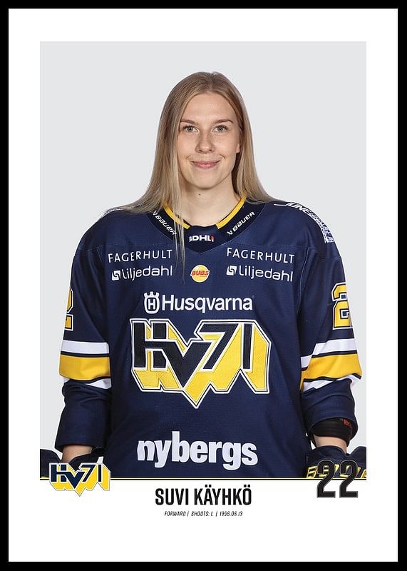 Suvi Käyhkö #22 HV71 2023/2024-12