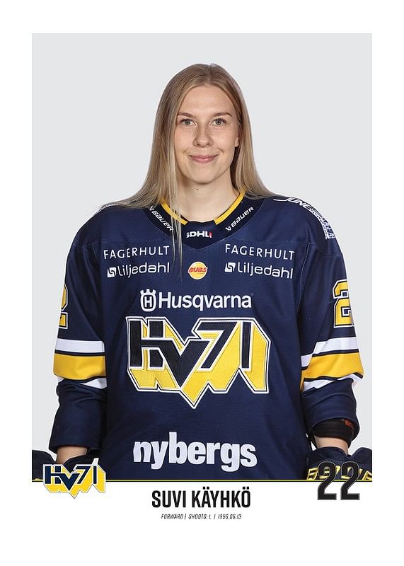 Poster Suvi Käyhkö #22 HV71 2023/2024